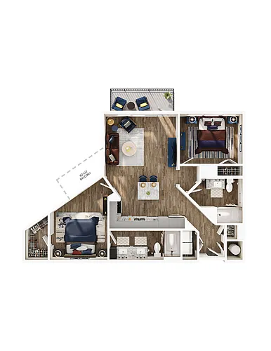 Floor plan B2