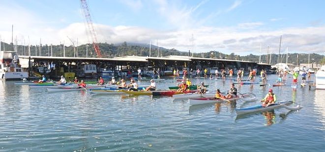 Enjoy kayaking from deck