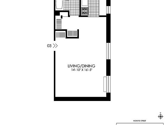 2nd image of 110 Horatio St APT 203