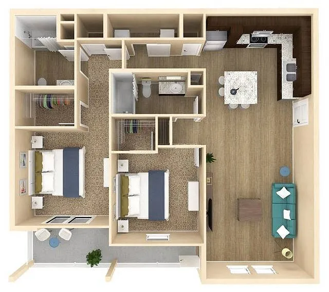 Floor plan Mirage
