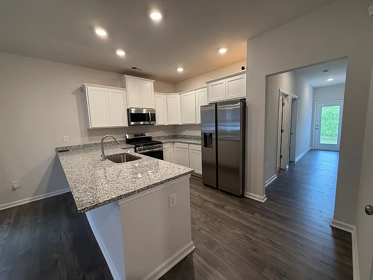 Kitchen Hallway View
