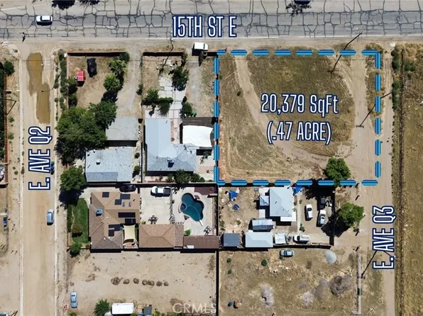 0 Vac 15th Ste Vic Ave Lot Q3-3, Palmdale, CA 93550
