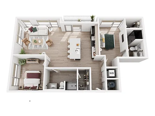 Floor plan B2
