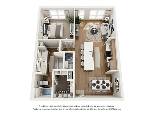 Floor plan A1D