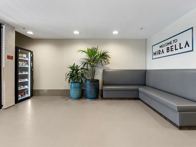 South Lobby includes new vending and seating