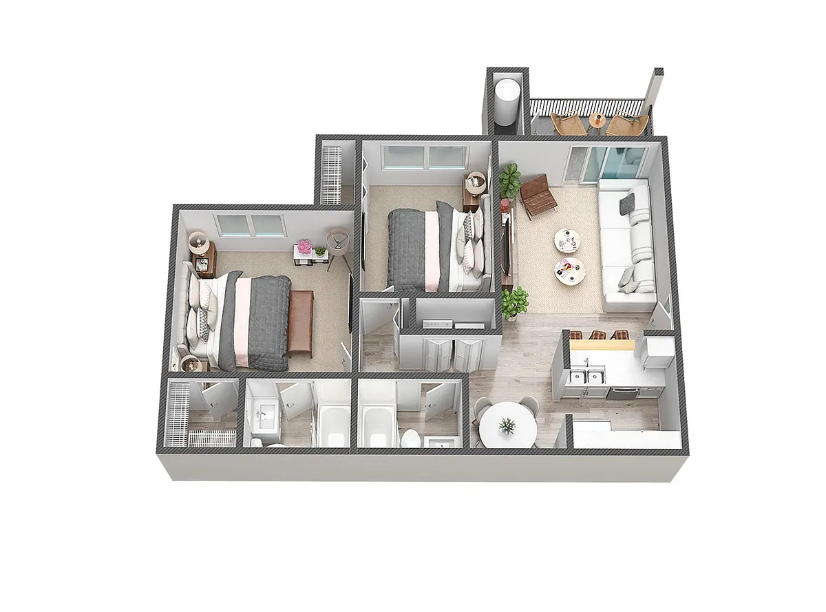 Floor plan B1
