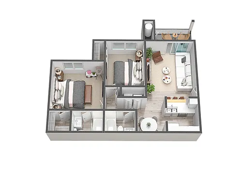 Floor plan B1