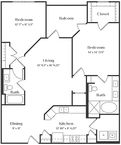 Floor plan B5