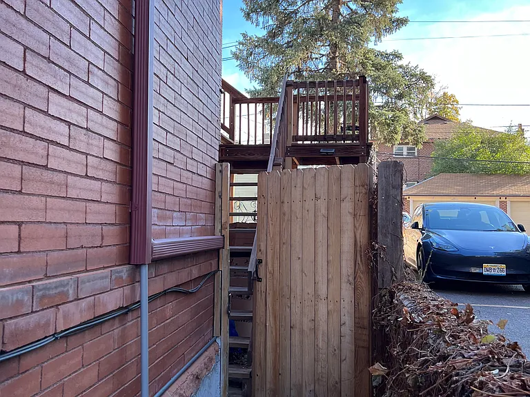 Gate to private entrance