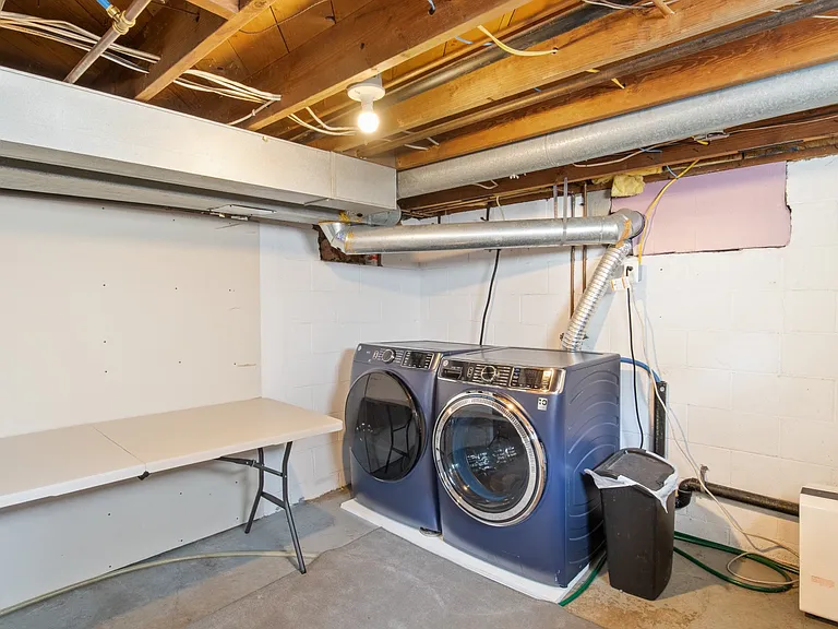 Full laundry downstairs