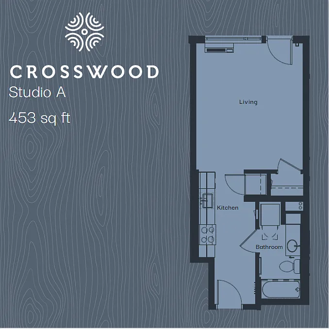 Floor plan Studio A