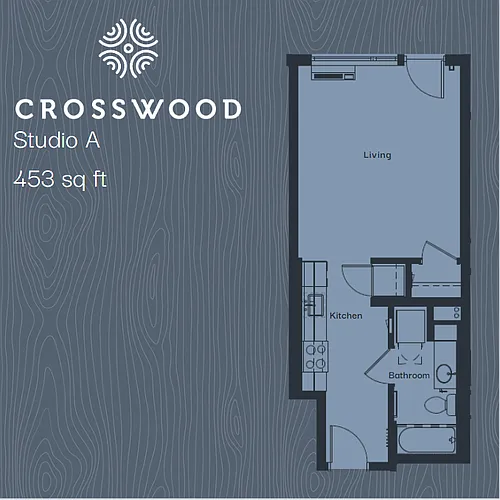 Floor plan Studio A