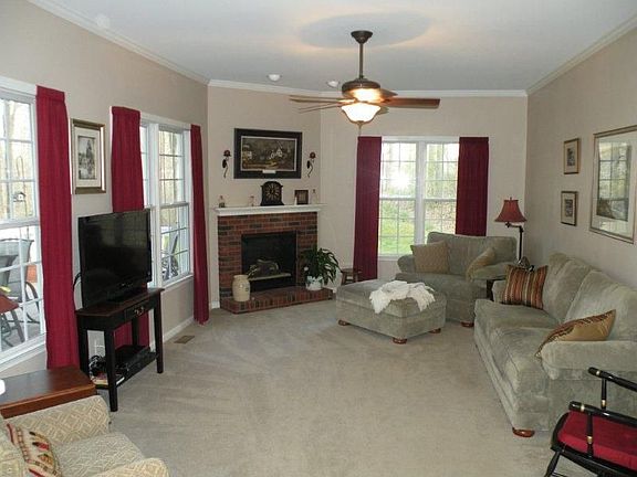 Family Room with Fireplace