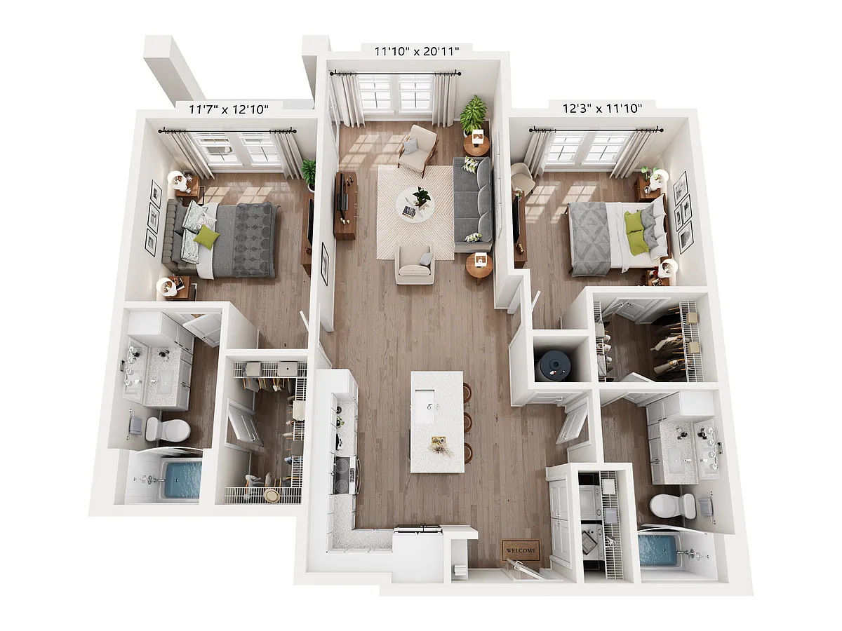 Floor plan B11