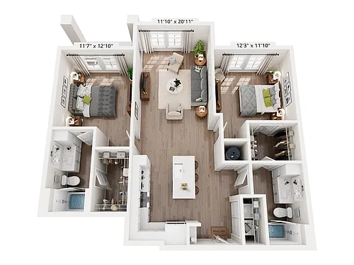 Floor plan B11