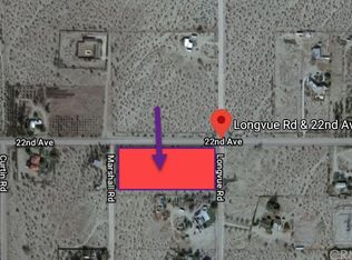0 SW Corner Of 22nd Avenue And Longvue Rd, Desert Hot Springs, CA --