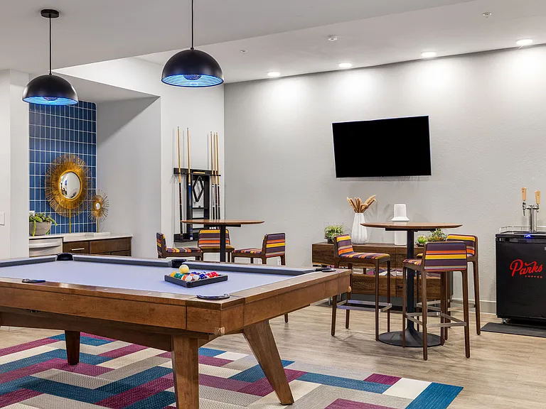 Rhythm Billiards Lounge with Cold Brew on Tap