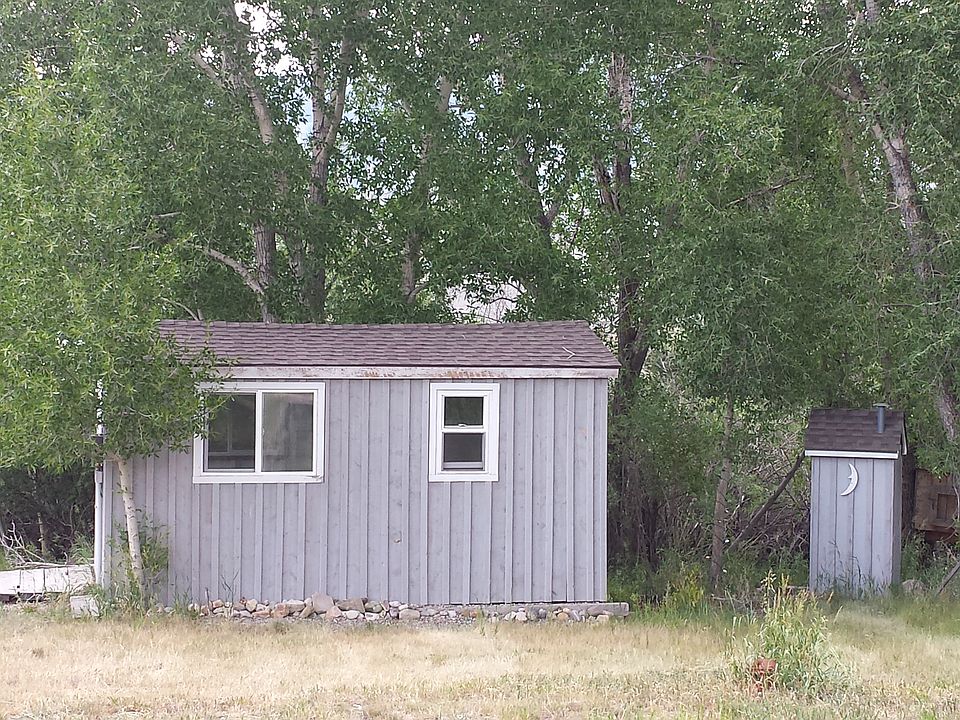 Existing "shed" and outhouse
