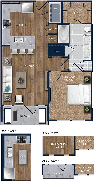 Floor plan A5A