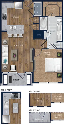 Floor plan A5B
