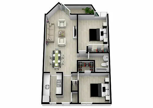 Floor plan KaloDuo