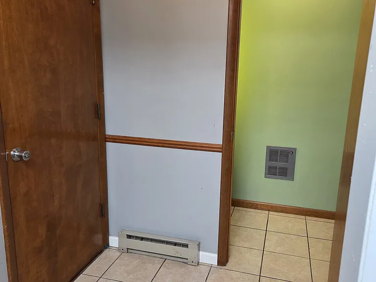 Door from the 2 car garage