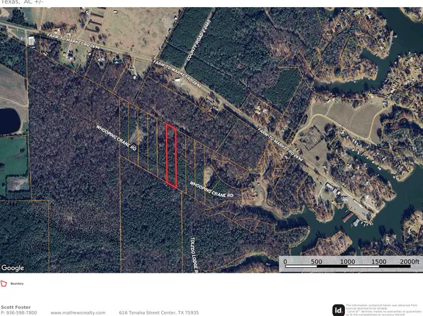 Whooping Crane Rd, Shelbyville, TX 75973