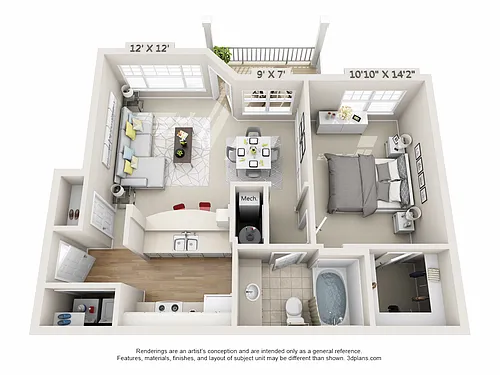 Floor plan Clipper