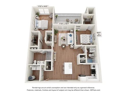 Floor plan B2