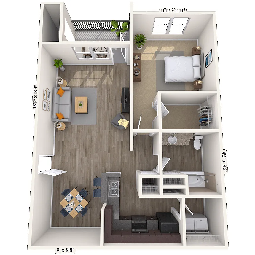 Floor plan 11E