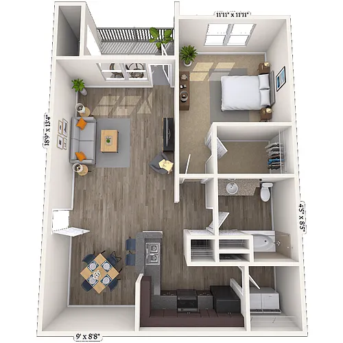 Floor plan 11E