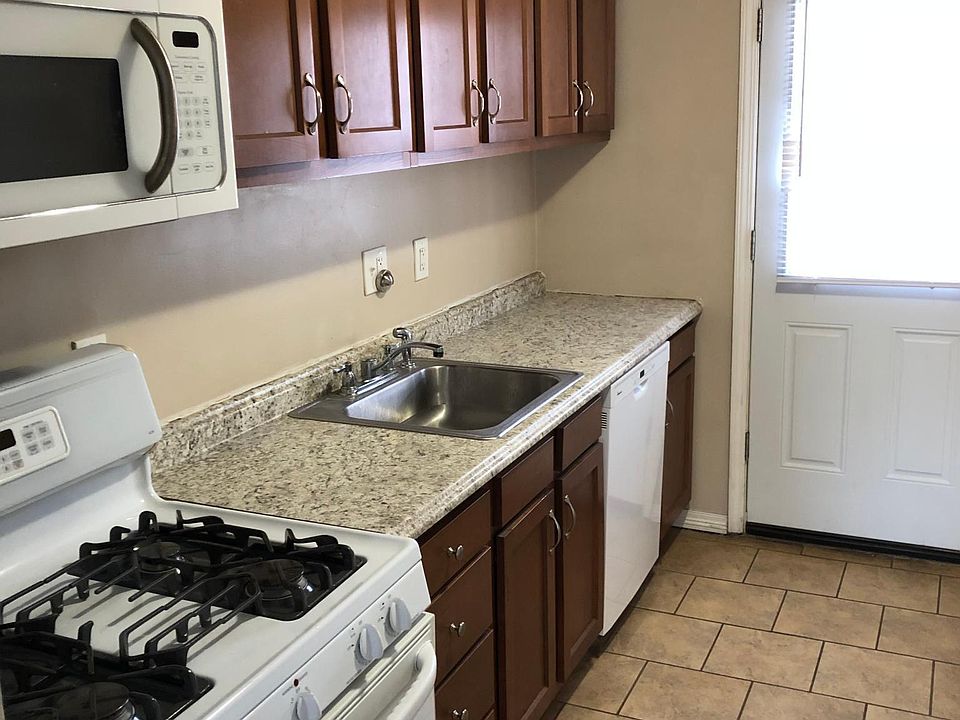 Updated kitchen with dishwasher and microwave
