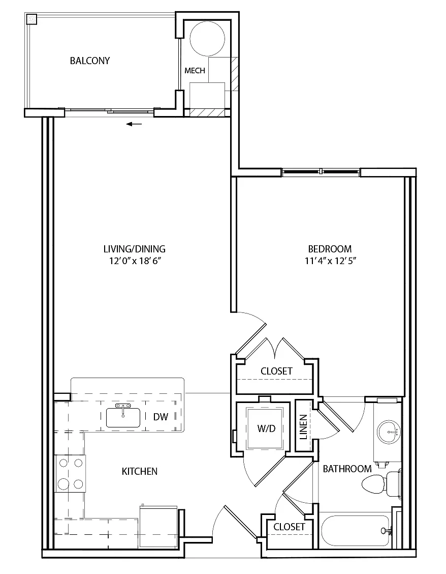 Floor plan A1A