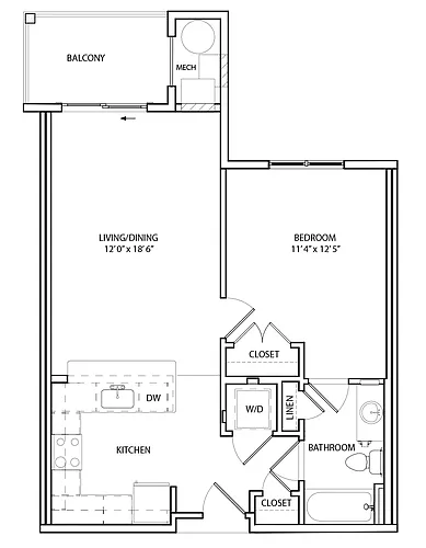 Floor plan A1A
