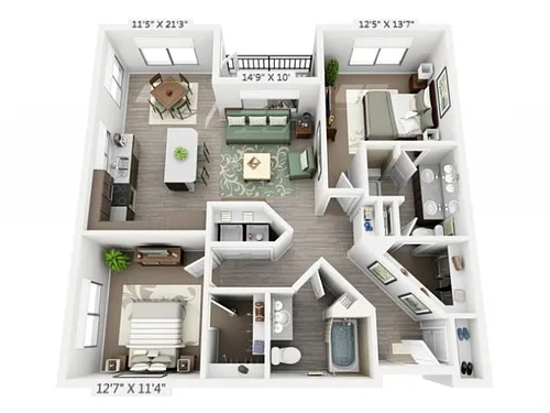 Floor plan C5