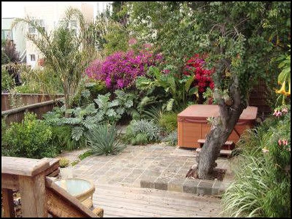 Large Backyard with Hot Tub