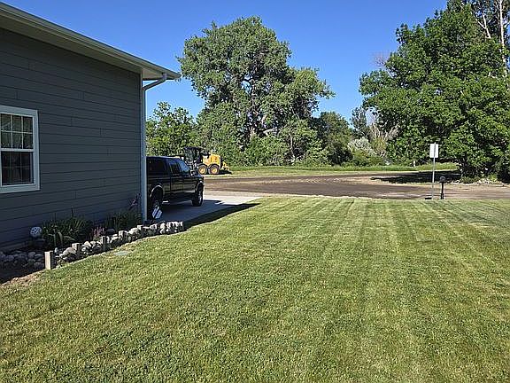 south lot facing road