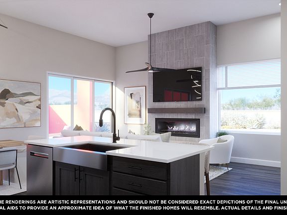 S-DN GRAY - KITCHEN GREAT ROOM