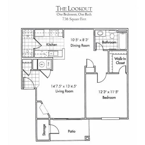 Floor plan The Lookout