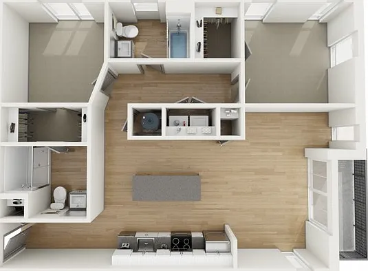 B8 Two Bedroom B8 Two Bedroom