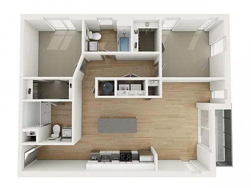 Floor plan B8