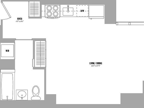 2nd image of 885 6th Ave APT 14D
