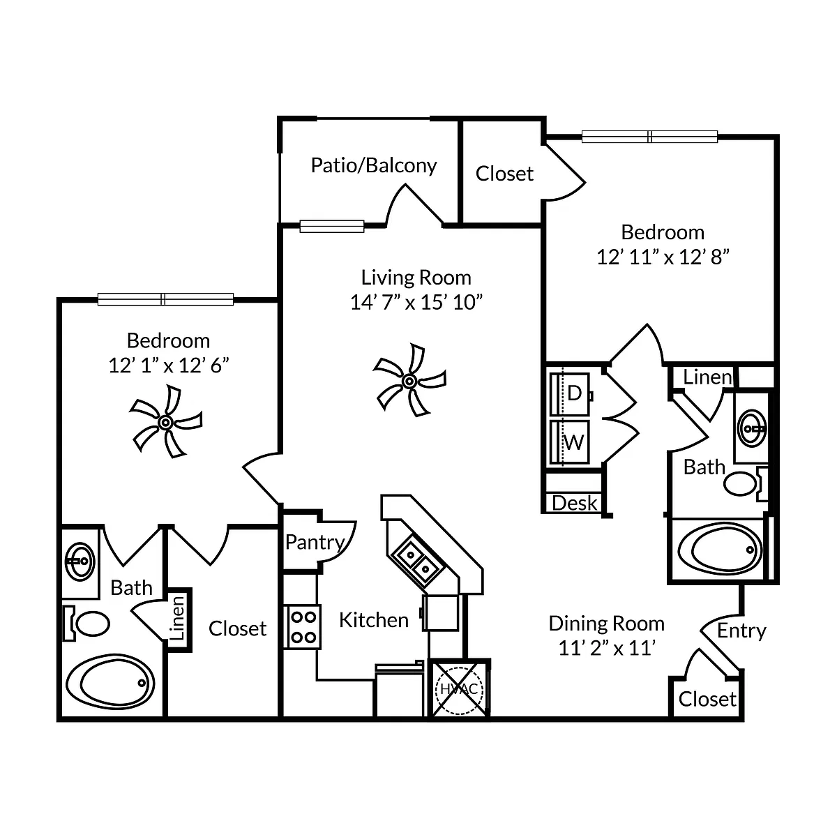 Floor plan B1