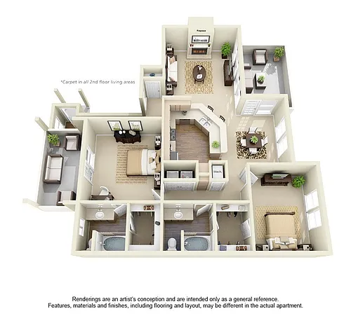 Floor plan The Waterford