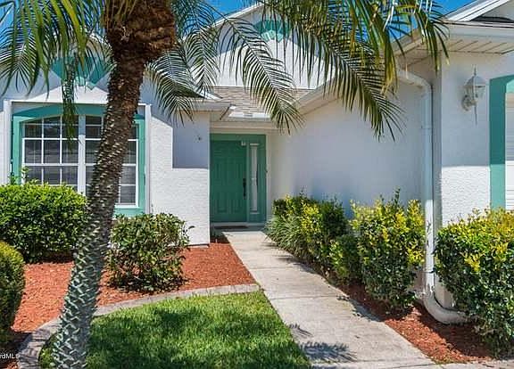 Front of house, and entrance