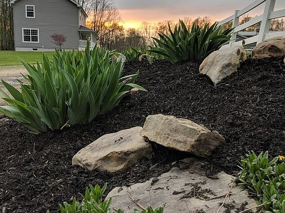 Spring Sunsets on the Farm