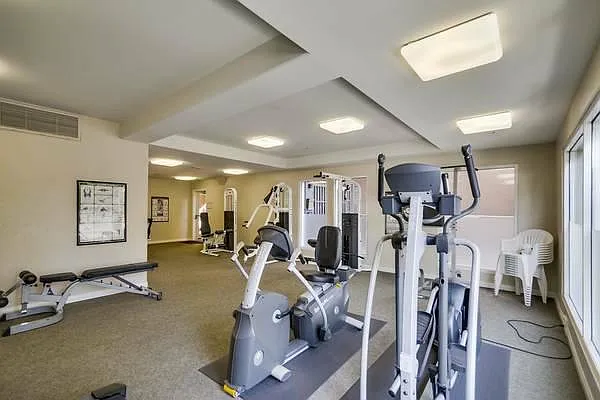 Gym area