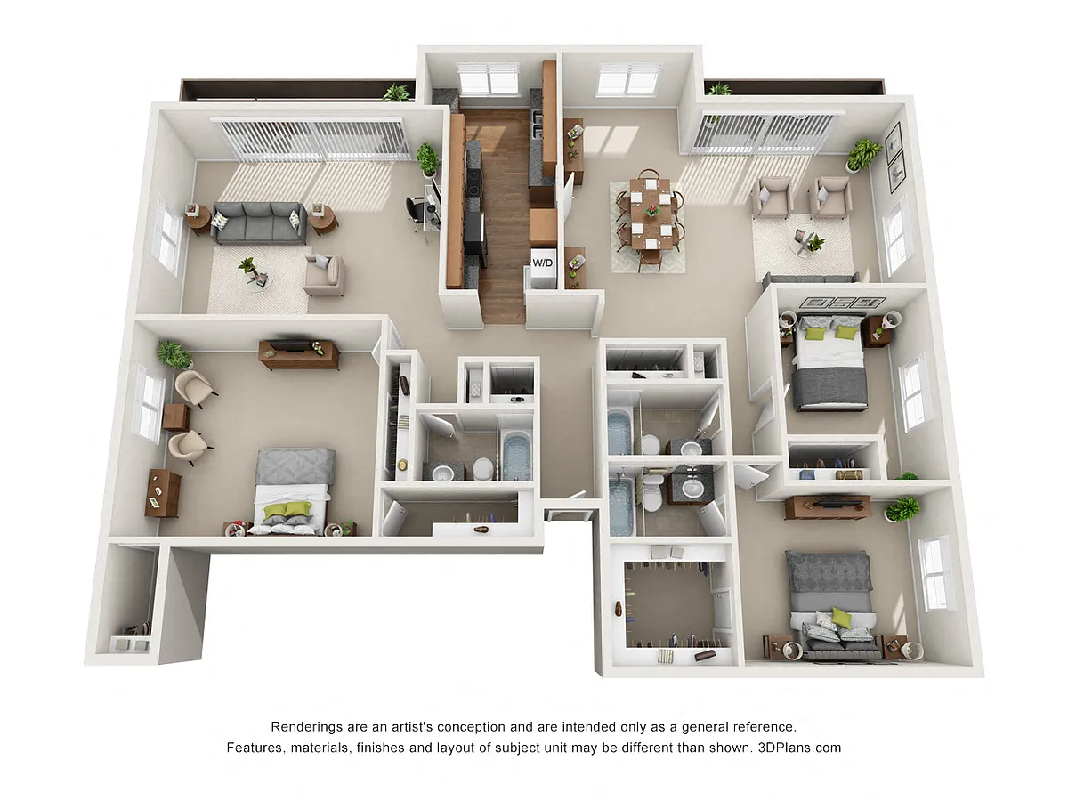 Floor plan Penthouse