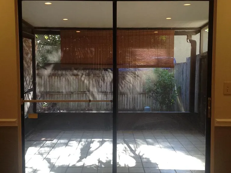 Enclosed patio