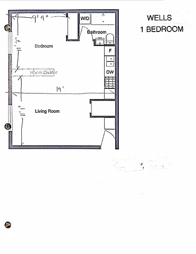 Floor plan Wells